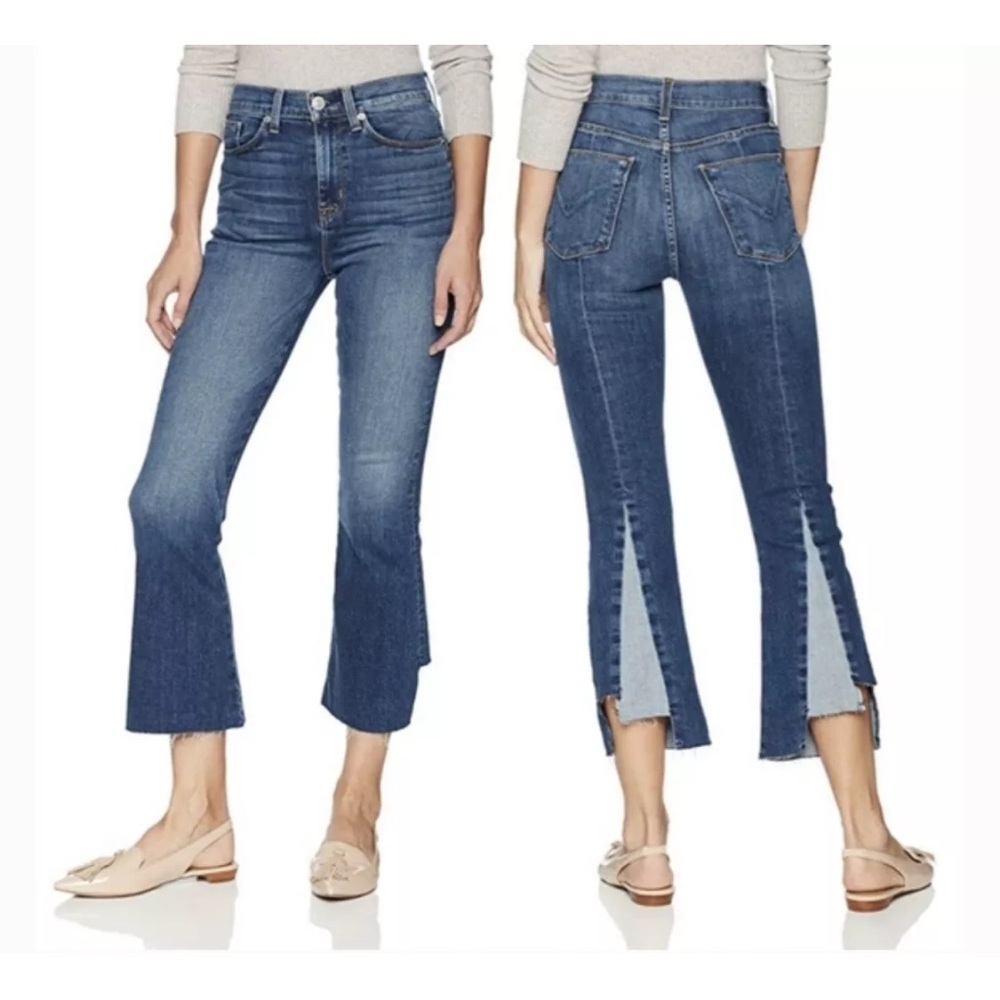 HUDSON Jeans Holly High Waisted Flared Cropped 31